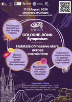 Cologne-Bonn Symposium on the habitats of massive stars across cosmic time